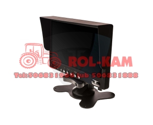 Monitor 7 cali z możliwością podłączenia 2 kamer