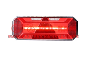 Lewa lampa do naczepy / dynamiczny kierunkowskaz / 5fun. / trójkąt