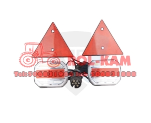 Lampy na magnes / dynamiczny kierunek / 3 funkcje / trójkąt / 7 5m