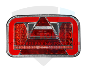 Lampa tylna zespolona / 5funk. / dynamiczny kierunkowskaz / NEON - LEWA