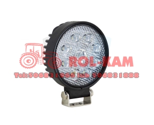 Lampa robocza 9LED  okrągła  skupiona  PROFESSIONAL