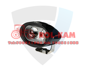 Lampa robocza 2LED 10W strumieniowa niebieska - mała