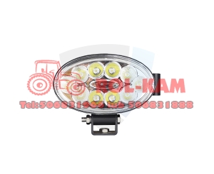 Lampa robocza 10 LED  30 W  owalna  combo