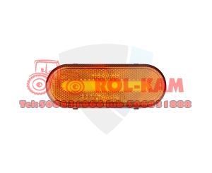 Lampa obrysowa LED 12-24V  pomarańczowa
