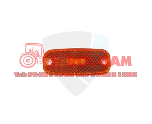 Lampa obrysowa boczna LED pomarańczowa 12-24V