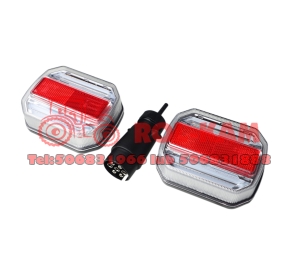 Bezprzewodowe lampy tylne LED  dynamiczny kierunek  4 funkcje - para