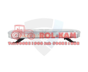 Belka ostrzegawcza 56LED  12-24V  10 funkcji  na magnes