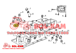 ORING PODNOŚNIKA CLAAS ORYGINAŁ