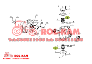USZCZELNIACZ SWORZNIA ZWROTNICY RENAULT DEUTZ FENDT 