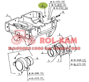 CZOP USTALAJĄCY RENAULT CLAAS ORYGINAŁ 7700629399