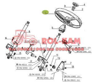 KIEROWNICA RENAULT CLAAS ORYGINAŁ 7700016697