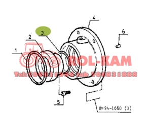 ORING BLOKADY MECHANIZMU RÓŻNICOWEGO RENAULT CLAAS 6005019037