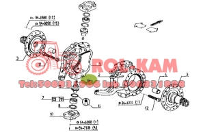 ZAŚLEPKA SWORZNIA ZWROTNICY RENAULT CLAAS 7700016621