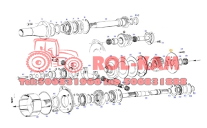 PODKŁADKA DYSTANSOWA SPRZĘGŁA WOM FENDT 199104320010