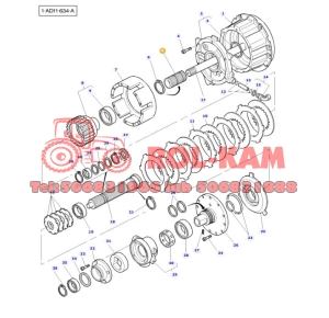 TULEJKA FREZOWANA WAŁKA SKRZYNI BIEGÓW