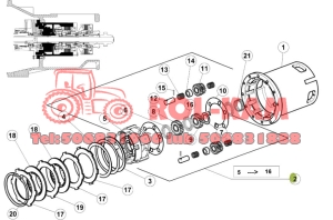 KOSZ PÓŁBIEGU RENAULT CERES, CERGOS, ERGOS, CELTIS, AXOS ORYGINAŁ CLAAS