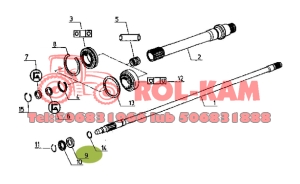 PODKŁADKA 5,5MM ORYGINAŁ RENAULT CLAAS 7700619267