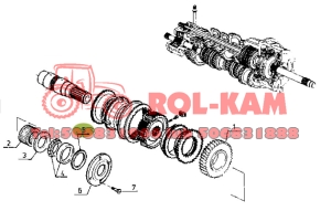 PODKŁADKA REGULACYJNA RENAULT CLAAS - 0,40MM