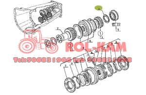 PODKŁADKA RENAULT CLAAS 6005019488