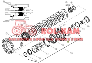 POKRYWA REWERSU RENAULT CLAAS ORYGINAŁ