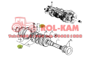 SYNCHRONIZATOR RENAULT CLAAS ARES 6005024515