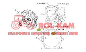 ŚRUBA OBUDOWY SPRZĘGŁA RENAULT CLAAS 7700042836