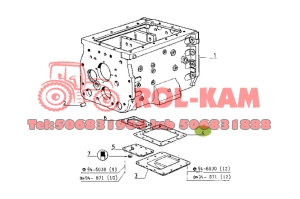USZCZELKA SKRZYNI BIEGÓW RENAULT CLAAS 7700624983