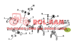 WODZIK WIDEŁEK RENAULT 7700013155