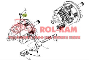 ZATRZASK WODZIKA REWERSU RENAULT CLAAS 6005018730