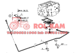 WSKAŹNIK POZIOMU BAGNET OLEJU RENAULT CLAAS 7700683318