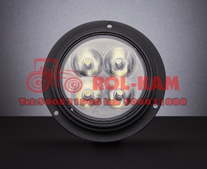 Lampa robocza LED  40W  rozproszona  okrągła do zabudowy New Holland