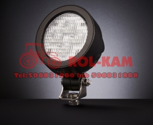 Lampa robocza 4 LED  60W  rozproszona  czarna  okrągła  przeznaczona do John Deere