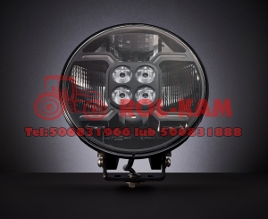 Lampa drogowa LED  9-calowa  160W  14500 Lm  z podwójnym światłem pozycyjnym