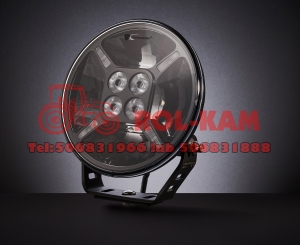 Lampa drogowa LED  7-calowa  60W  6000 Lm  z podwójnym światłem pozycyjnym