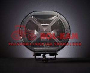 Lampa drogowa LED  9-calowa  160W  11000 Lm  z dynamicznym  podwójnym światłem pozycyjnym