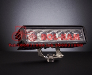 Lampa Robocza 6LED 18Wat  skupiona  prostokątna