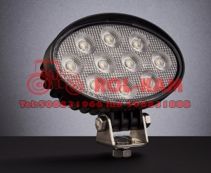 Lampa Robocza 40LED 40 Wat rozproszona  owalna