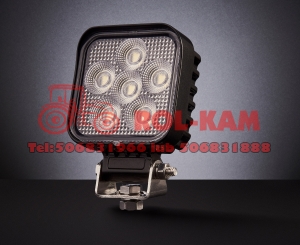 Lampa robocza 24LED  24W  kwadratowa  rozproszona