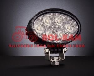 Lampa robocza 24LED  24W  owalna  rozproszona