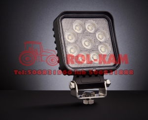 Lampa robocza 36LED  36W  kwadratowa  rozproszona