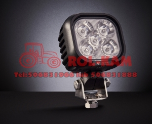 Lampa robocza 5LED  50W  kwadratowa  skupiona