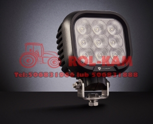Lampa Robocza 9LED 90 Wat rozproszona  kwadratowa