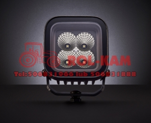 Lampa robocza LED  32W  rozproszona z pomarańczowym i czerwonym światłem pozycyjnym