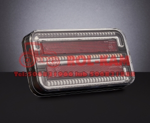 Lampa tylna zespolona z dynamicznym kierunkowskazem  3 funkcje  12-24V