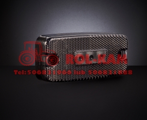 Lampa obrysowa boczna LED  10-30V  czerwona  smoked