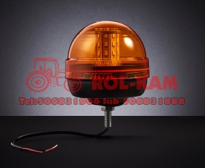 Lampa ostrzegawcza LED   12-24V  12W  śruba
