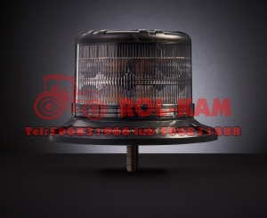 Lampa ostrzegawcza  24LED  12-24V  3 funkcje  na śrubę