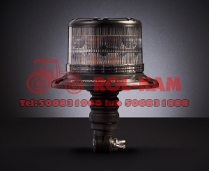 Lampa ostrzegawcza  24LED  12-24V  3 funkcje  elastyczny trzpień
